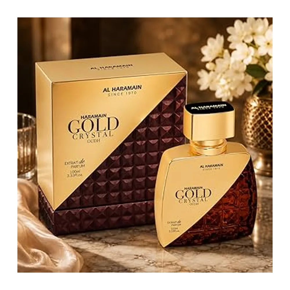 AL Haramain Gold Crystal Oudh Parfum