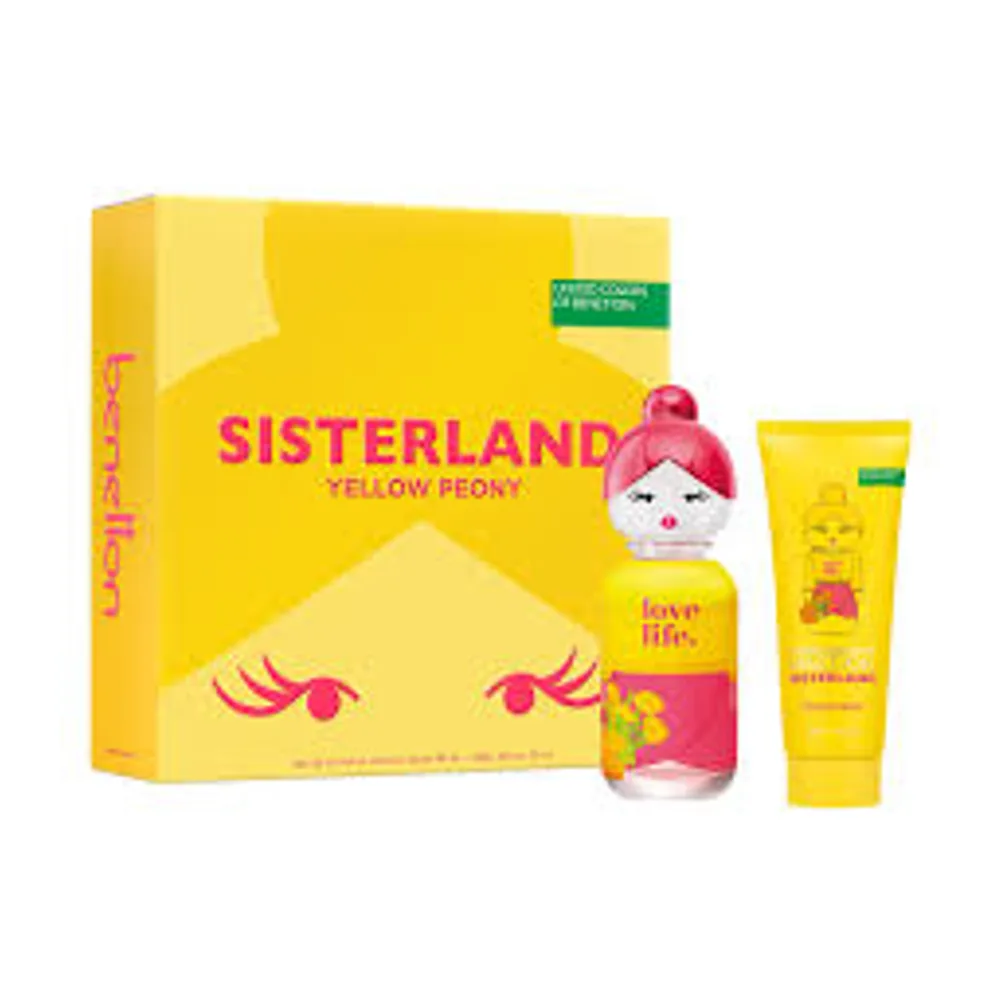 Benetton Sisterland Yellow Peony